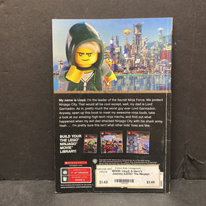 Lloyd: A Hero's Journey (LEGO: The Ninjago Movie) (Scholastic Level 2) -character reader paperback