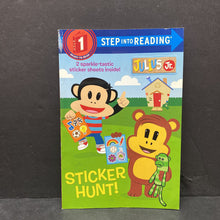 Load image into Gallery viewer, Sticker Hunt! (Julius Jr.) (Step into Reading Level 1) -character reader
