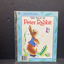 Load image into Gallery viewer, The Tale of Peter Rabbit (Beatrix Potter) (Golden Book) -character hardcover
