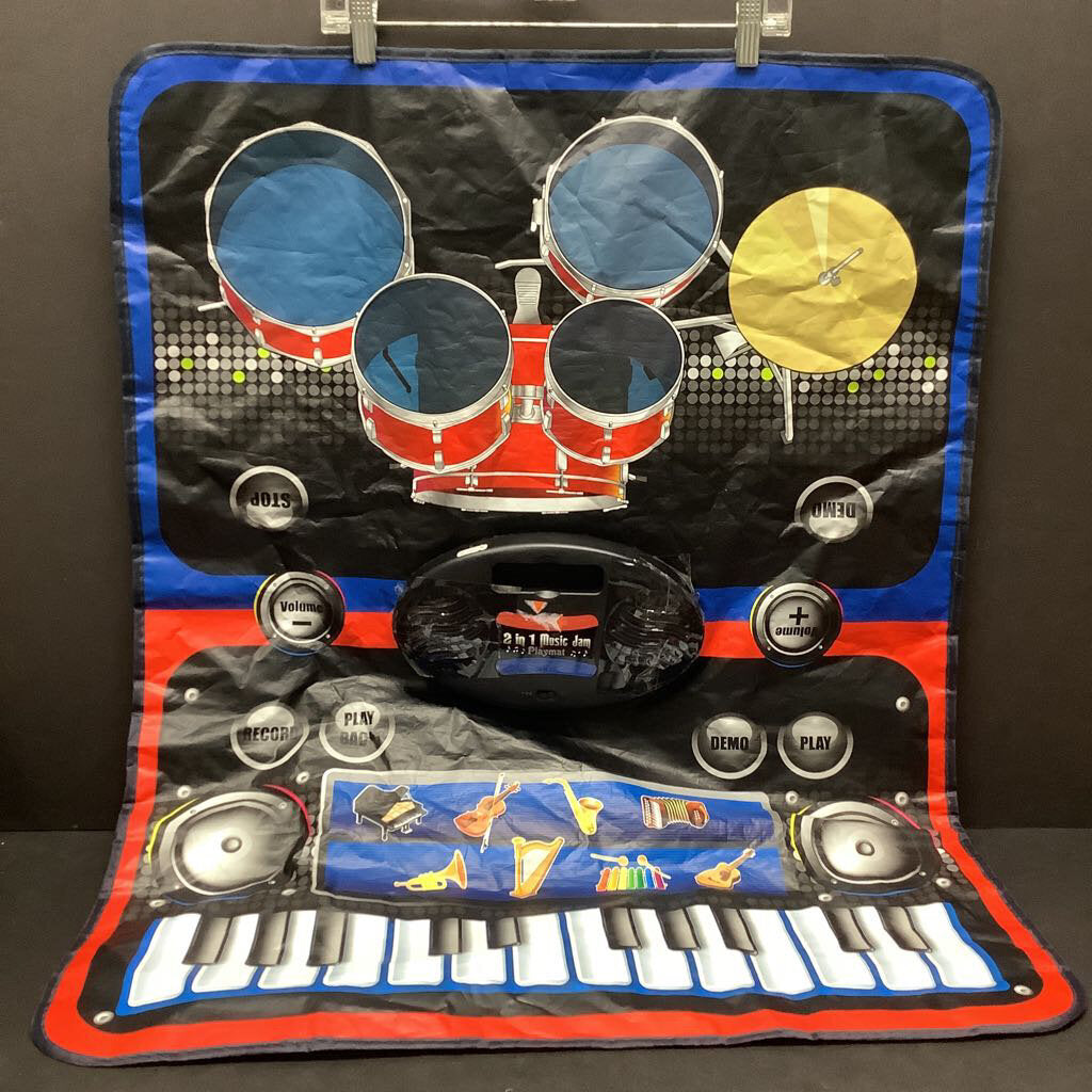 2-in-1 Music Jam Playmat Battery Operated (Ginzick)