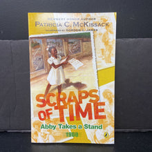 Load image into Gallery viewer, Abby Takes a Stand (Scraps of Time 1960) (Patricia C. McKissack) (Black History Month) (Historical Fiction - Notable Event: Civil Rights Movement) (Puffin Cover) -educational chapter paperback
