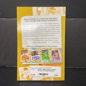 Abby Takes a Stand (Scraps of Time 1960) (Patricia C. McKissack) (Black History Month) (Historical Fiction - Notable Event: Civil Rights Movement) (Puffin Cover) -educational chapter paperback