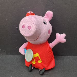 Talking Musical Peppa Pig Plush Battery Operated