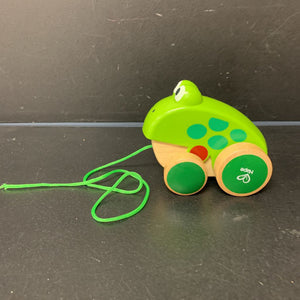 Wooden Frog Pull Toy