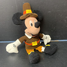 Load image into Gallery viewer, Pilgrim Mickey Plush (thanksgiving)
