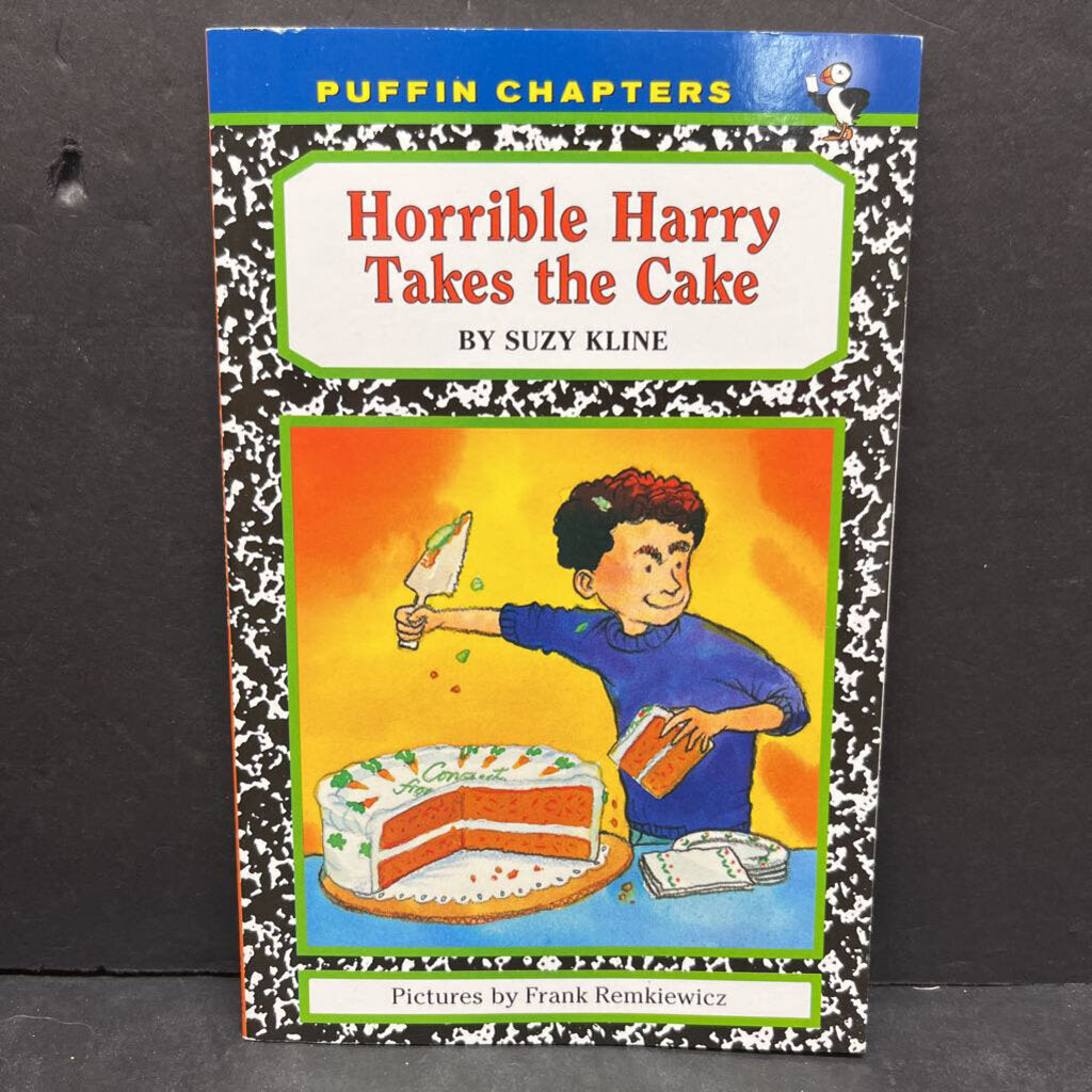 Horrible Harry Takes The Cake (Suzy Kline) (Puffin Chapters) -series paperback