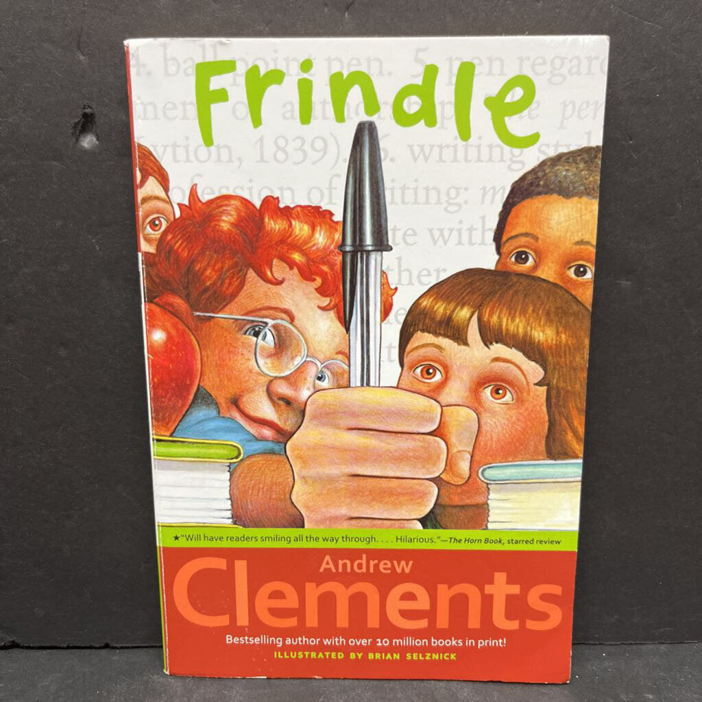 Frindle (Andrew Clements) (Atheneum Cover) -chapter paperback