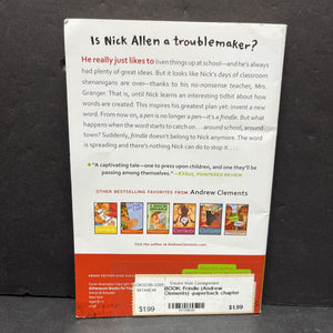 Frindle (Andrew Clements) (Atheneum Cover) -chapter paperback