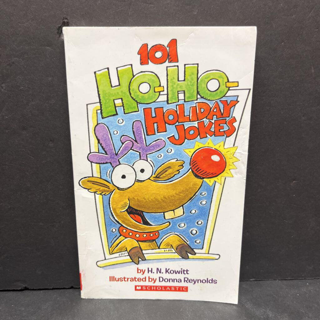 101 Ho-Ho Holiday Jokes (Holly Kowitt) (Season: Winter, Holiday: Christmas) -paperback humor