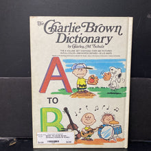Load image into Gallery viewer, The Charlie Brown Dictionary (Charles M. Schulz) -hardcover character educational
