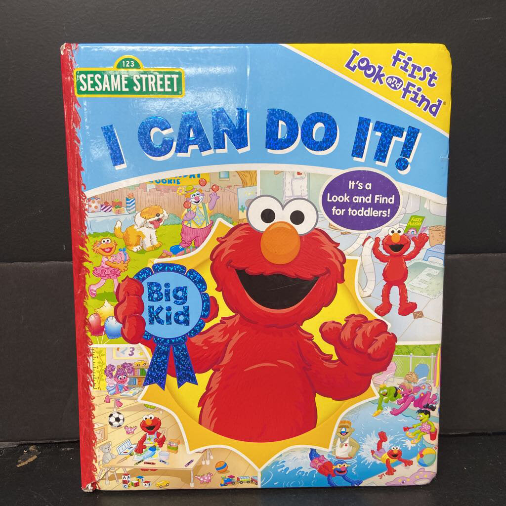 I Can Do It! (Sesame Street) -character look & find board
