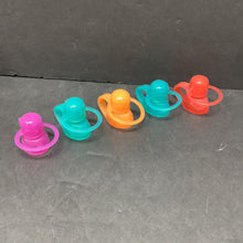 Load image into Gallery viewer, 5pk Soft Sip Food Pouch Tops (Choomee)
