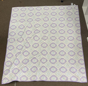 Polka Dot Bedding Reversible Quilt