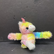 Load image into Gallery viewer, Unicorn Plush Slap Bracelet (Rainbow Dreams)
