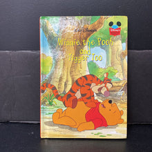 Load image into Gallery viewer, Winnie the Pooh and Tigger Too (Pooh &amp; Friends) -hardcover character
