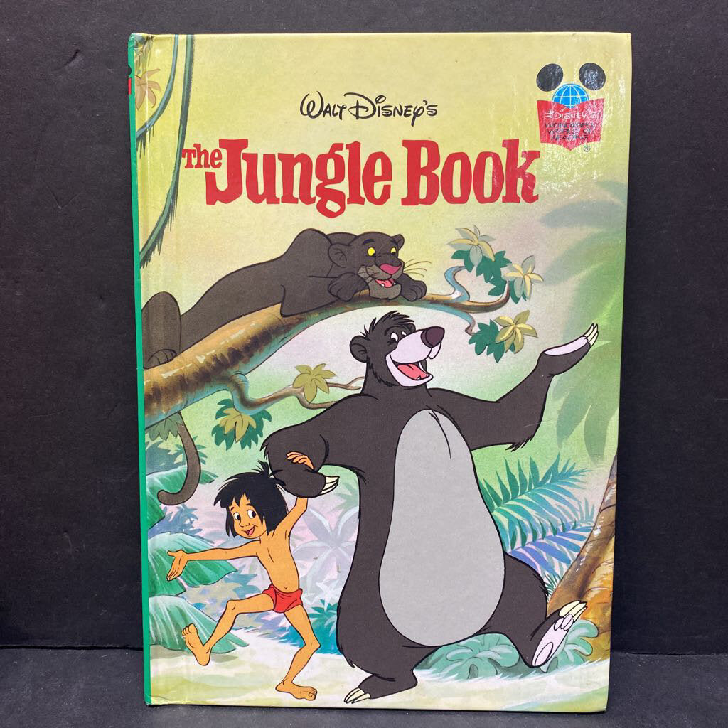The Jungle Book (Disney's Wonderful World of Reading) (Old Cover) -character hardcover