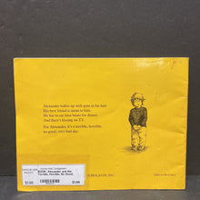 Load image into Gallery viewer, Alexander and the Terrible, Horrible, No Good, Very Bad Day (Judith Viorst) -paperback
