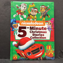 Load image into Gallery viewer, Nickelodeon 5-Minute Christmas Stories -character hardcover
