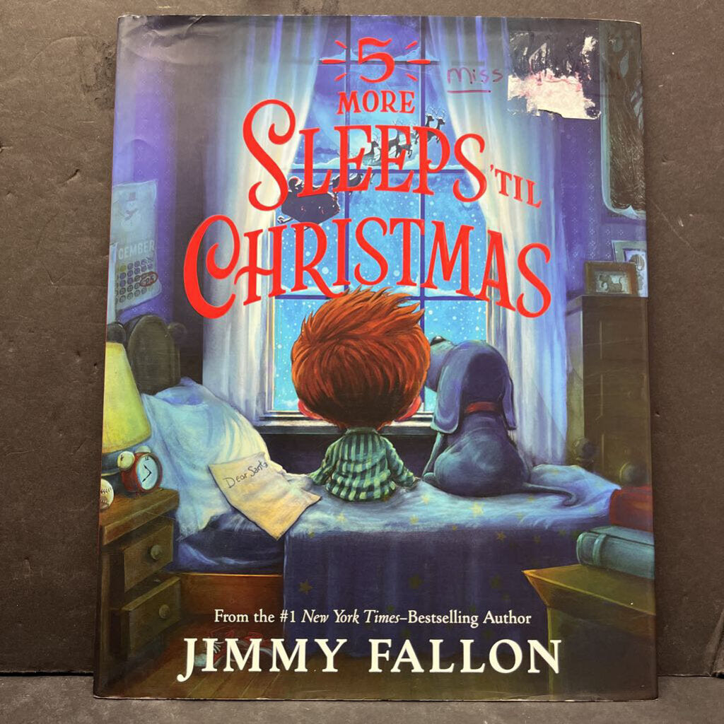 5 More Sleeps ‘til Christmas (Jimmy Fallon) -hardcover