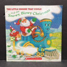 Load image into Gallery viewer, The Little Engine That Could and the Snowy, Blowy Christmas (Watty Piper) -paperback
