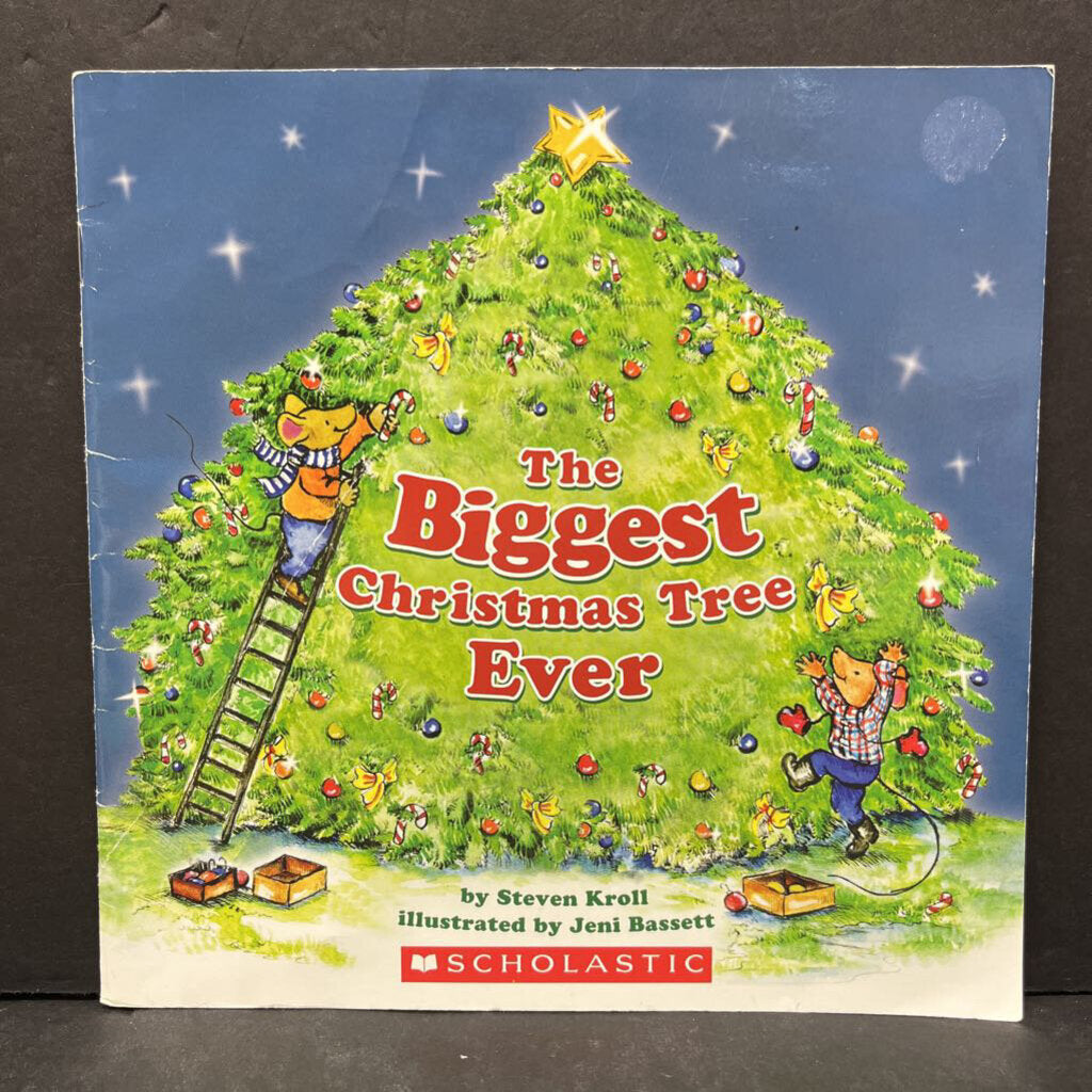 The Biggest Christmas Tree Ever (Steven Kroll) -paperback