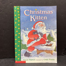 Load image into Gallery viewer, Christmas Kitten (Vivian French) -paperback
