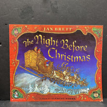 Load image into Gallery viewer, The Night Before Christmas (Jan Brett) -paperback
