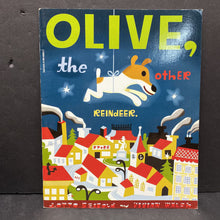 Load image into Gallery viewer, Olive, the Other Reindeer (Vivian Walsh) (Christmas) -paperback
