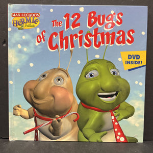 The 12 Bugs of Christmas w/ DVD (Hermie & Friends) (Max Lucado) -hardcover character