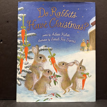 Load image into Gallery viewer, Do Rabbits Have Christmas? (Aileen Fisher) (Poetry) -hardcover
