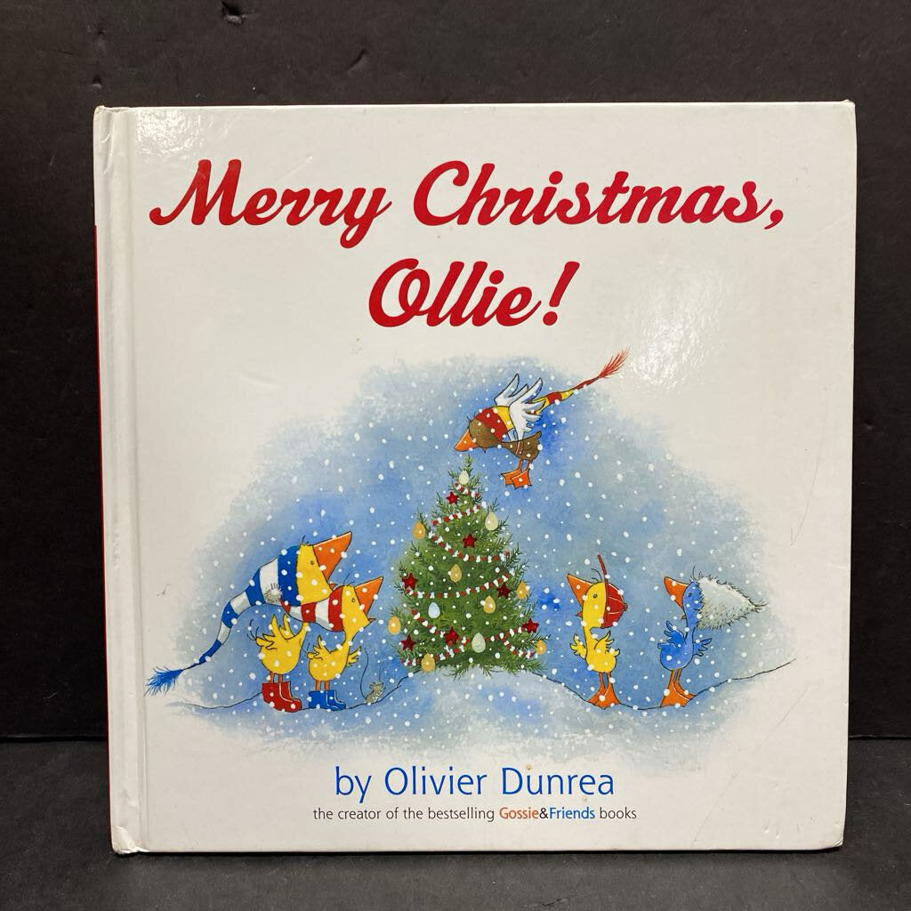 Merry Christmas, Ollie! (Olivier Dunrea) -hardcover