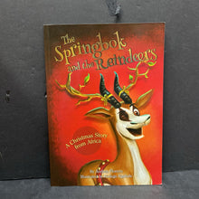Load image into Gallery viewer, The Springbok and the Reindeers: A Christmas Story from Africa (Andrea Florens) -paperback
