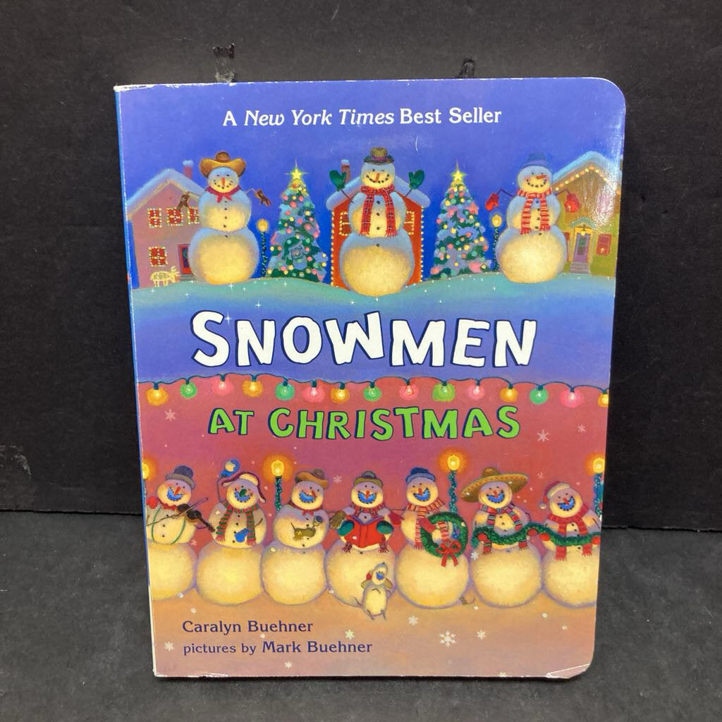 Snowmen at Christmas (Caralyn Buehner) -board