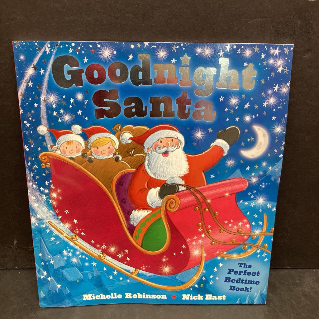 Goodnight Santa: The Perfect Bedtime Book (Christmas) (Michelle Robinson) -paperback