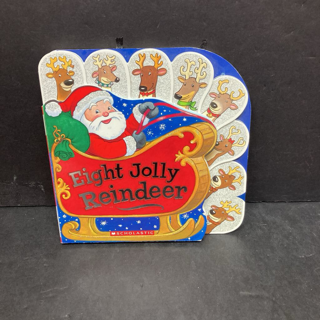 Eight Jolly Reindeer (Christmas) -board