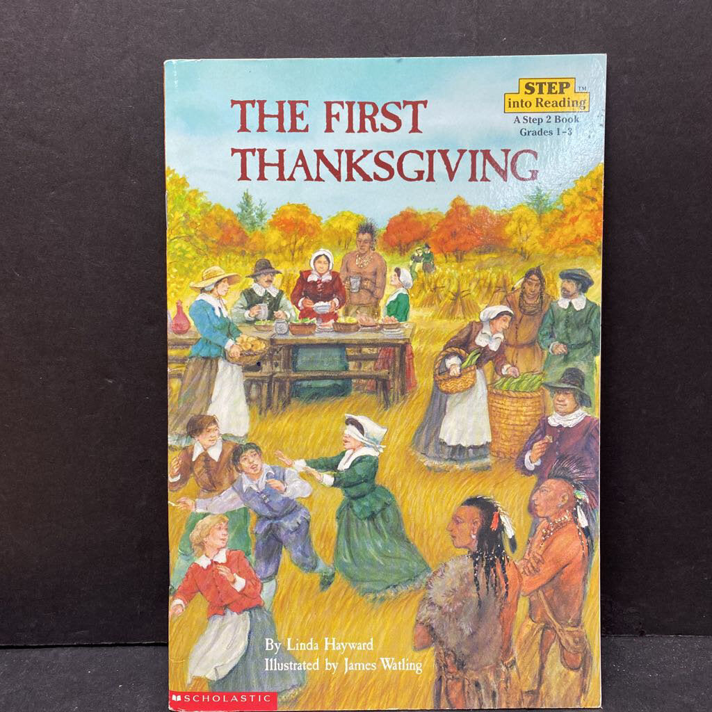 The First Thanksgiving (Step Into Reading Level 2) (Linda Hayward) -reader