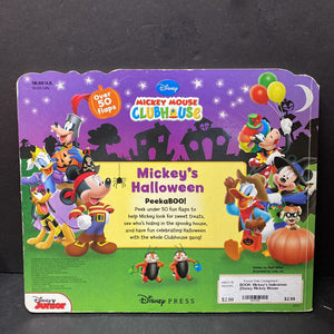Mickey's Halloween (Disney Mickey Mouse Clubhouse) (Mickey & Friends) -character board