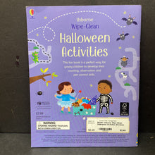 Load image into Gallery viewer, Usborne Wipe-Clean Halloween Activities (Kirsteen Robson &amp; Manola Caprini) -paperback activity
