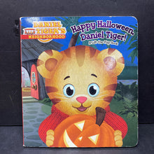 Load image into Gallery viewer, Happy Halloween, Daniel Tiger! (Angela C. Sandtomero) (Daniel Tiger&#39;s Neighborhood) -character board
