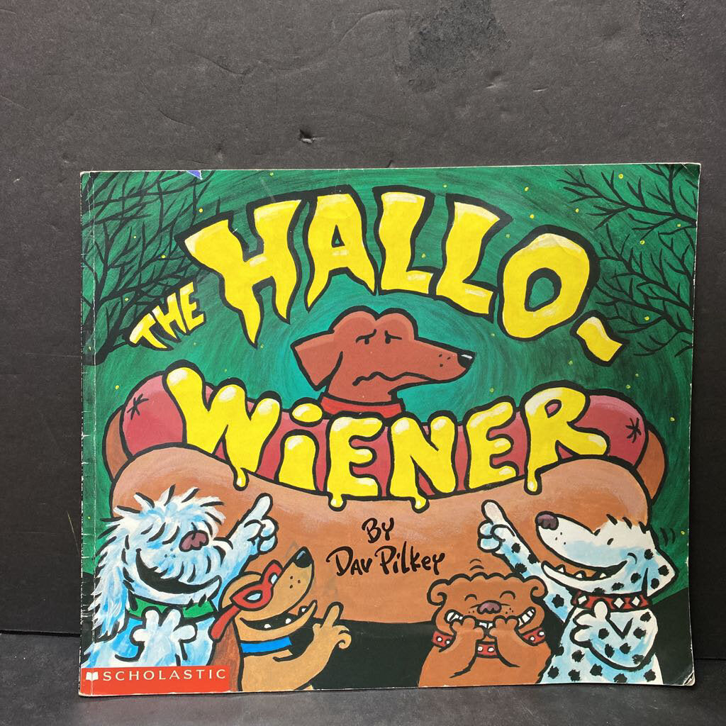 The Hallo-Wiener (Halloween) (Dav Pilkey) -paperback