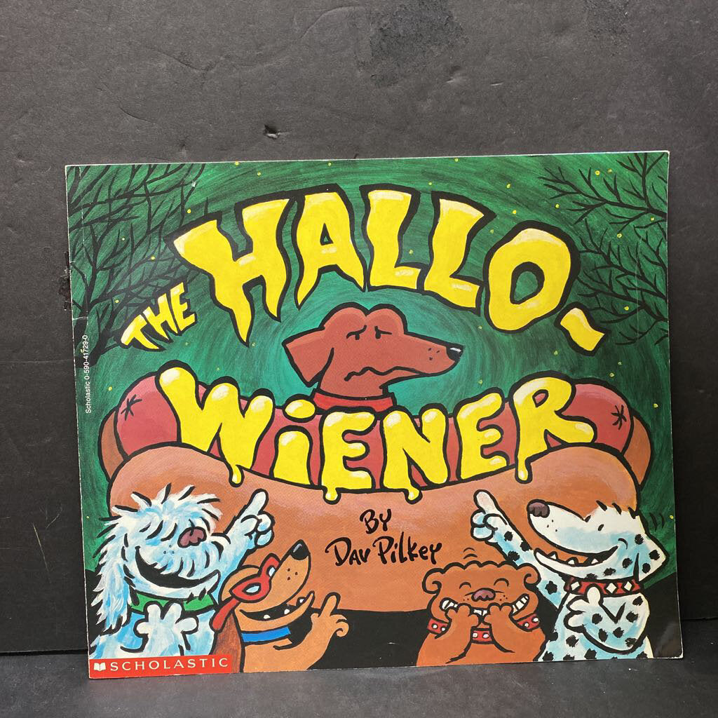 The Hallo-Wiener (Halloween) (Dav Pilkey) -paperback