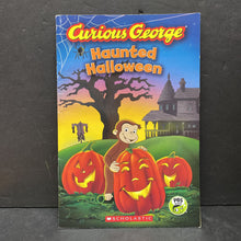 Load image into Gallery viewer, Curious George Haunted Halloween (Green Light Readers Level 2) -character reader
