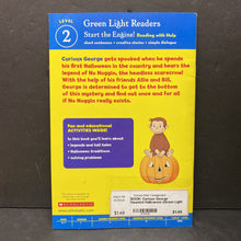 Load image into Gallery viewer, Curious George Haunted Halloween (Green Light Readers Level 2) -character reader
