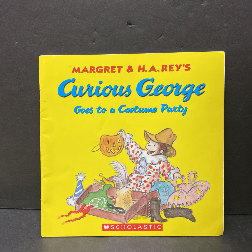 Curious George Goes to a Costume Party (Margret & H.A. Rey) (Halloween) -character paperback