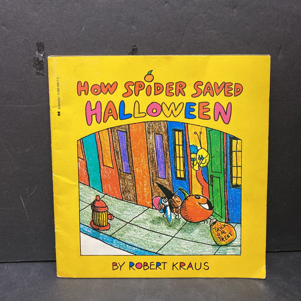 How Spider Saved Halloween (Robert Kraus) -paperback