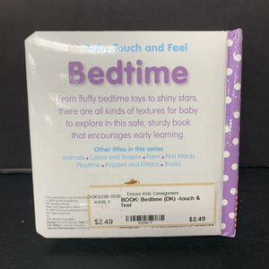 Bedtime (DK Baby) -touch & feel board