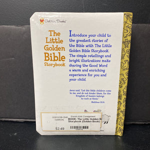 The Little Golden Bible Storybook (Golden Book) -religion board