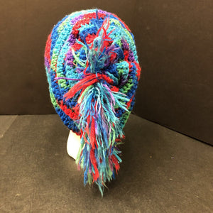 Boys Knit Fringe Hat
