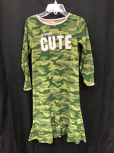 Load image into Gallery viewer, &quot;Super cute&quot; Camouflage sleep gown
