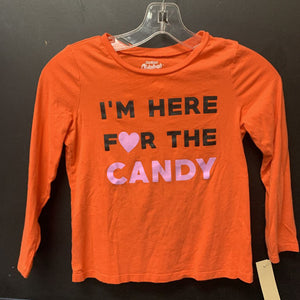 "I'm here for the candy" Halloween top